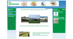 Desktop Screenshot of dumesnil-agricole-76.com